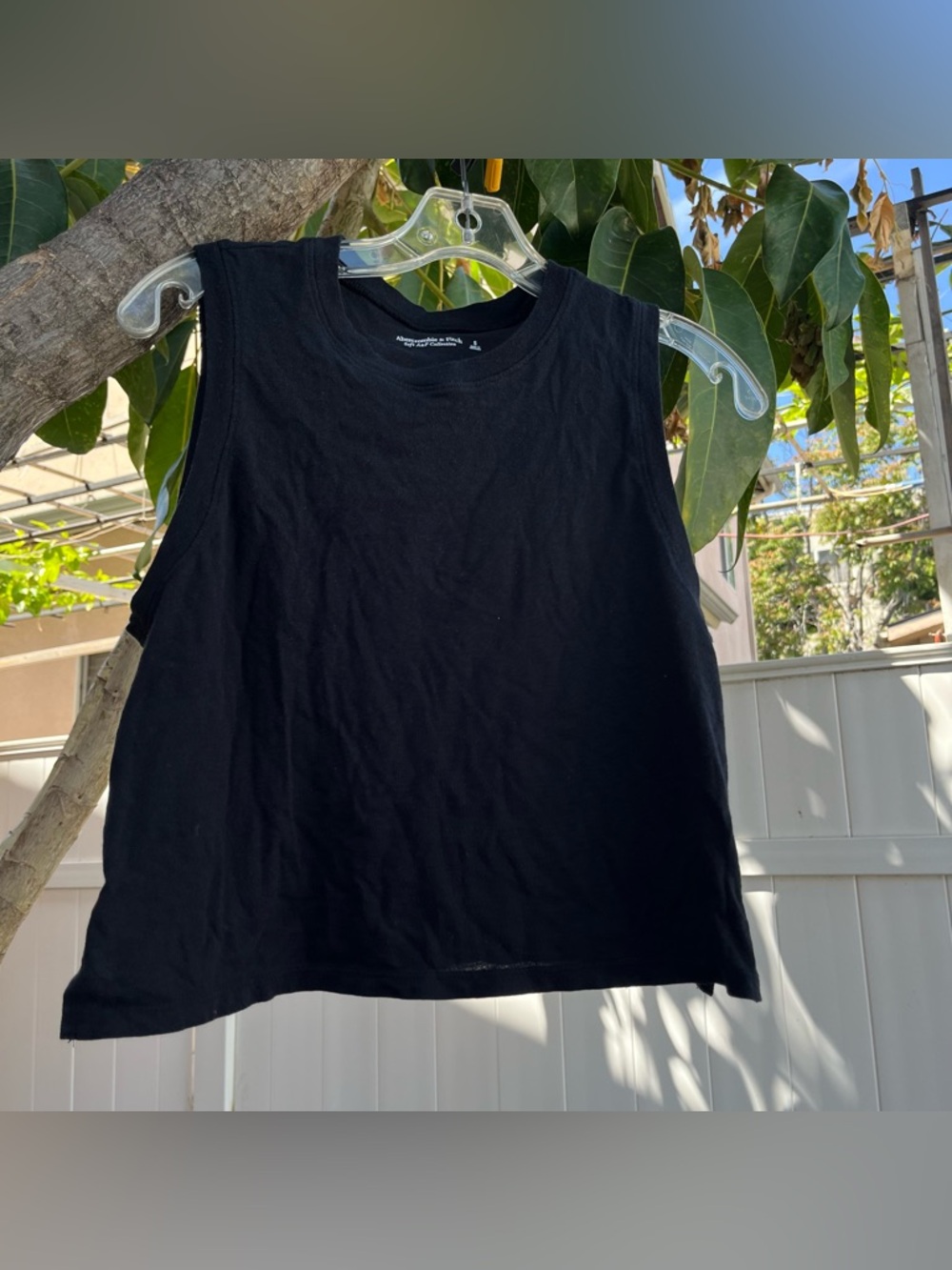 Abercrombie & Fitch Soft Collection Black Tank Top!